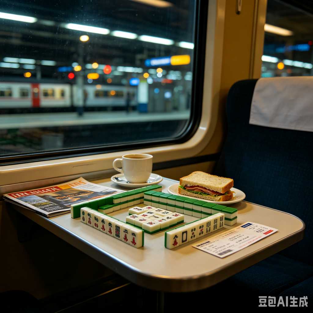 vivid color print mahjong set