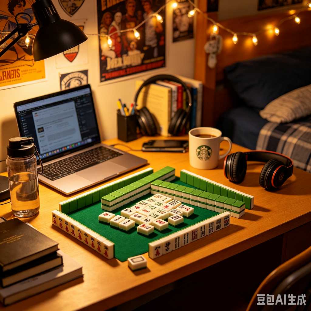 logo engrave mahjong tiles