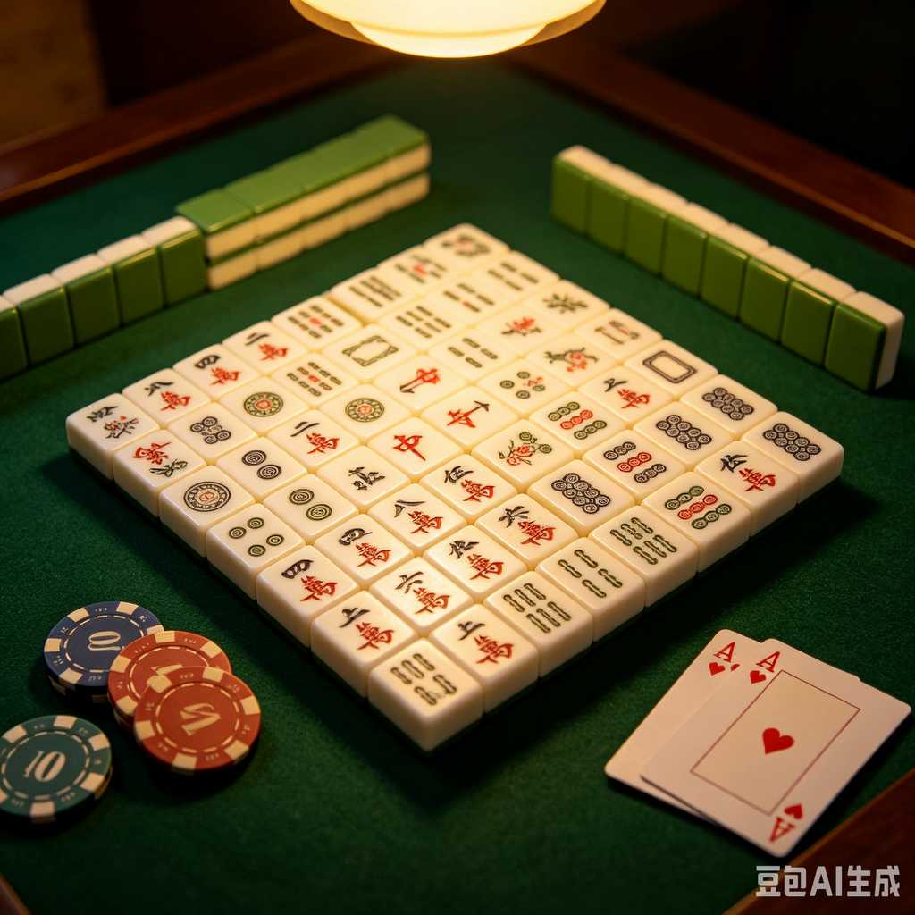 classic text mahjong set