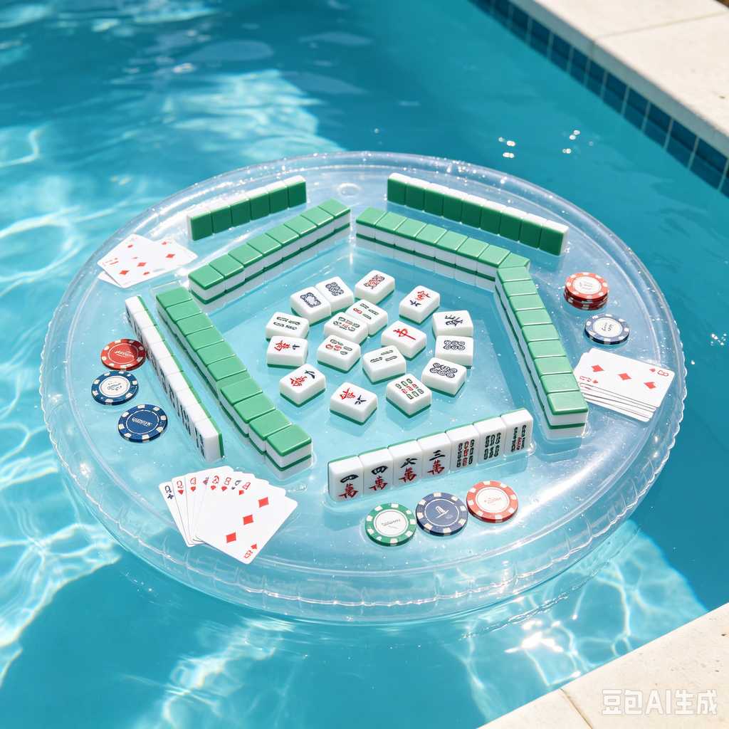 adult senior mahjong game set